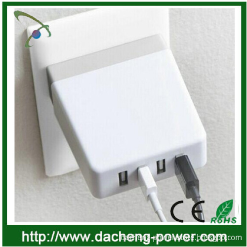 Fast charging speed 5V 7.2A 4 port usb charger wall adapter for iphone Samsung tablet